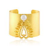 Amour Heart Statement Cuff