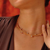 Amour Diamond Wave Necklace