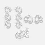 Coral Wave Silver Combo