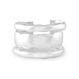 Silver Triple Cuff