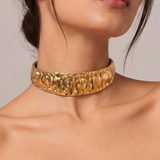 kallista texture necklace