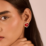 Jelly Heart Studs
