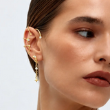 Star Moon Ear Cuff