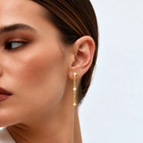 Star Moon Ear Cuff