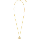 Diamond Initial Necklace