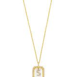 Diamond Initial Necklace