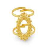 Vine Oval Ring