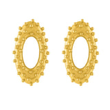 Vine Oval studs