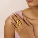 Vine Oval Ring