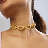 Vine Mini Oval Choker