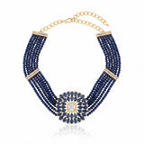 Sapphire Noor choker Set