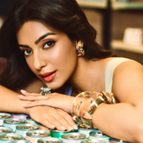 Sahher Bhambha Wearing MNSH Dil Candy & Hathi Resin Bangle