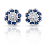 Starlight Sapphire Studs