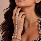 Silver Leaf Hand Harness
