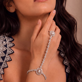 Silver Blossom Hand harness