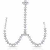 Silver Leaf Hand Harness