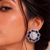 Starlight Sapphire Studs