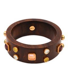 Kriti Sanon wearing MNSH Gemstone Wooden Bangle