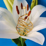 Flow Wave Cocktail Ring
