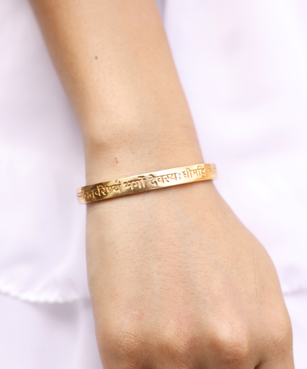 Gayatri mantra bracelet deals