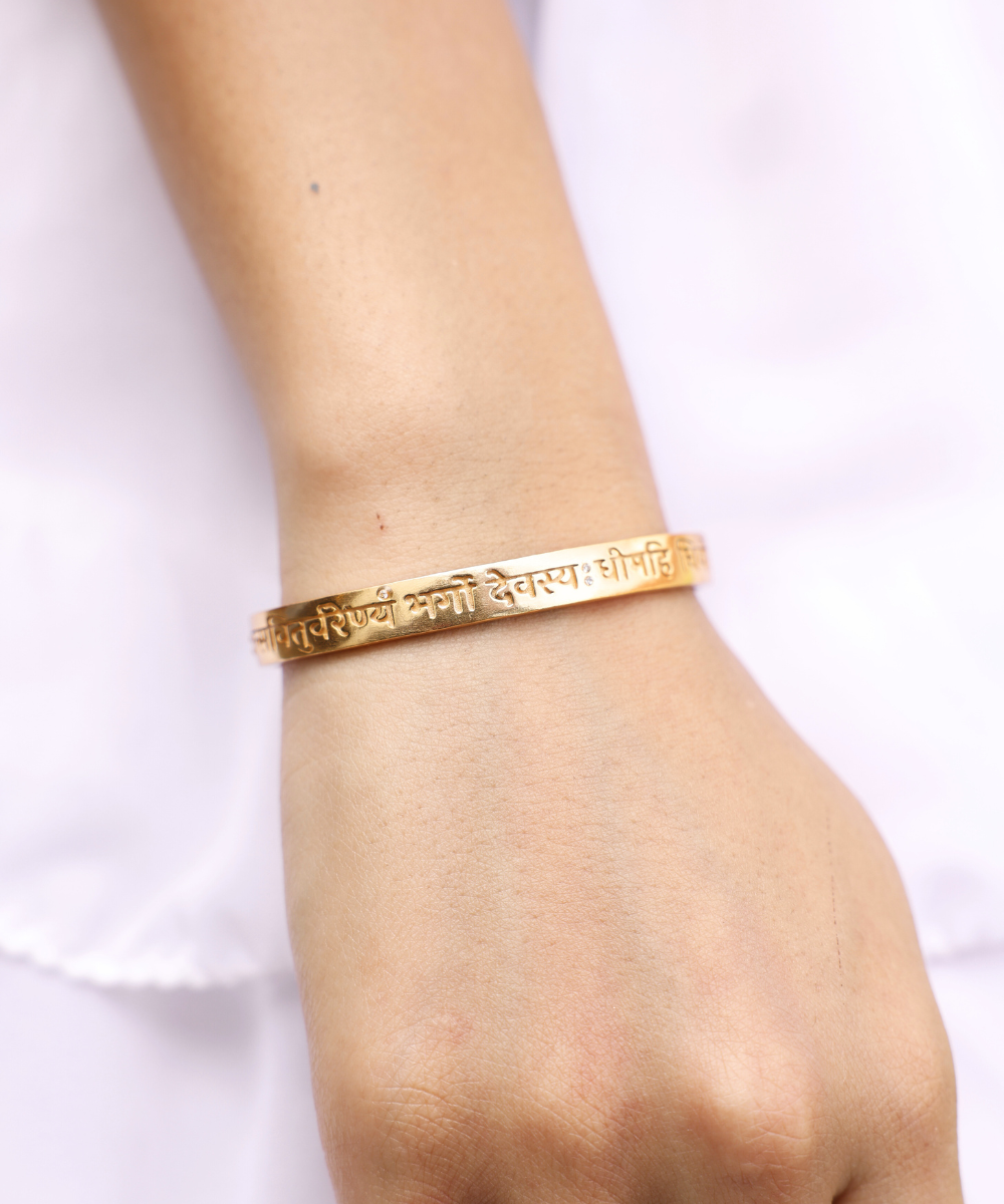 GAYATRI MANTRA CUFF