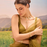 Noor Polki Charm Necklace