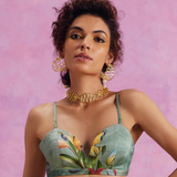 Kiara Gold Statement Hoops