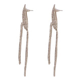 Rhinestone Long Earrings