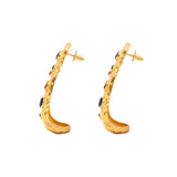 Mob Wife Studded Hoop