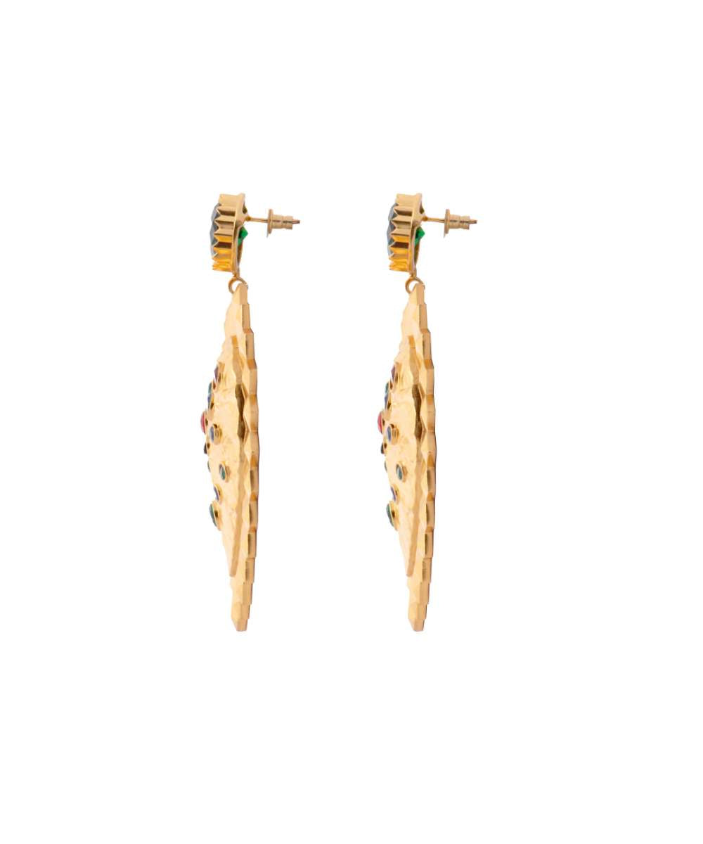 Mob Wife Studded Heart Earring