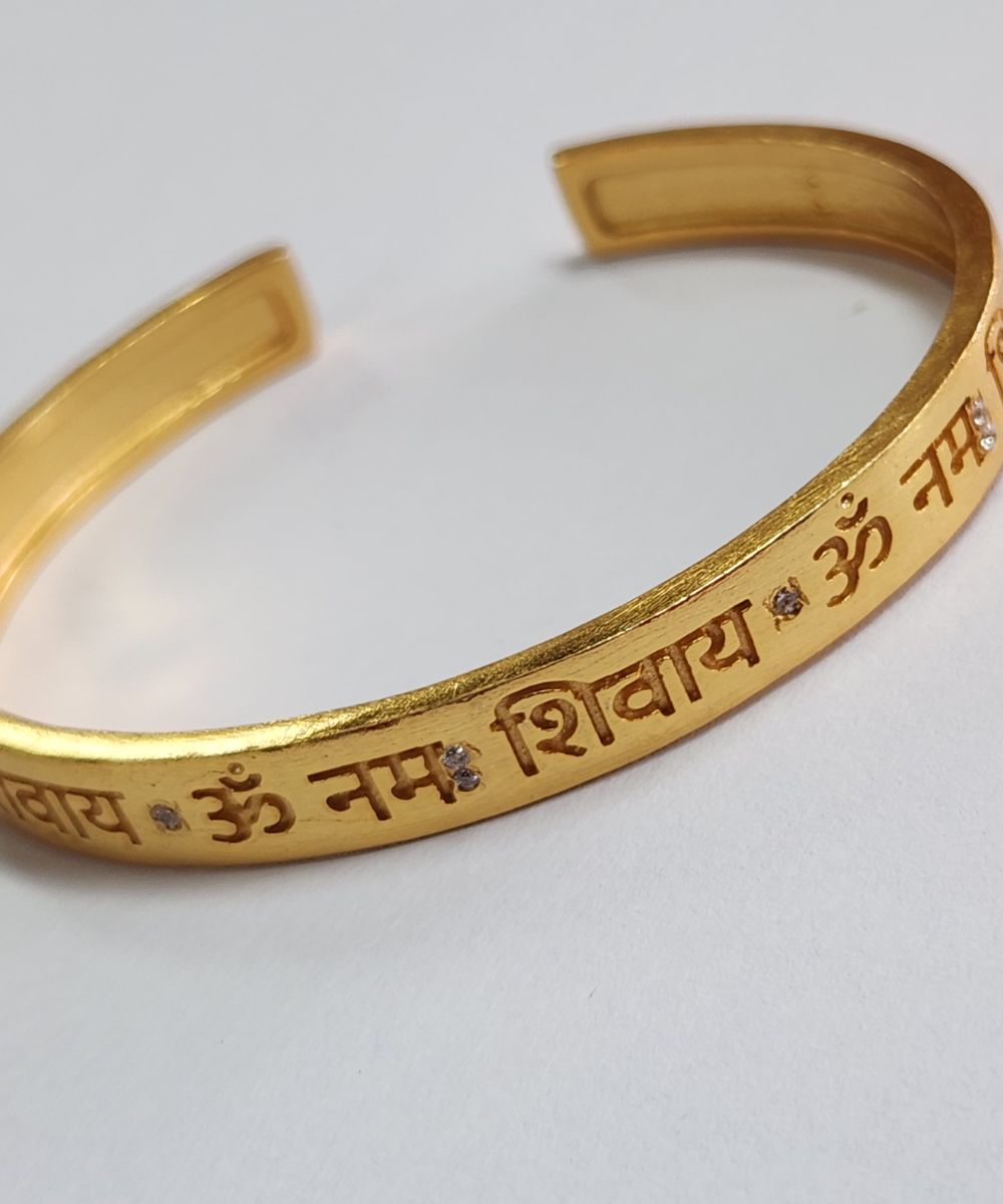 OM NAMAH SHIVAY CUFF