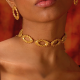 Vine Mini Oval Choker