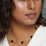 Black Heart Necklace