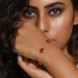 Red Heart Bracelet