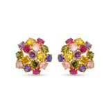 Bauble Crystal Multi Color Studs
