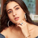 Sara Ali Khan seen wearing MNSH Large Ray White Hoops
