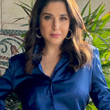 MAHEEP KAPOOR - Audrey Silver Hoops