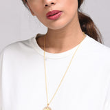 OM Gold Necklace