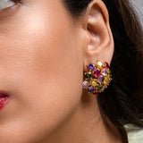 Bauble Crystal Multi Color Studs