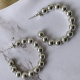 MAHEEP KAPOOR - Audrey Silver Hoops