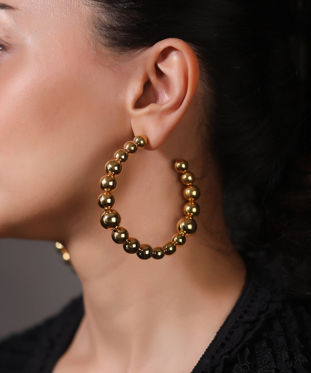 Large Audrey Classic Hoops