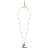 Pink Dinosaur Necklace
