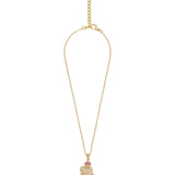 White Dinosaur Necklace