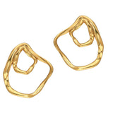 RAKULPREET SINGH - Fluid Double Wave Earrings
