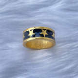 Black Candy Star Ring