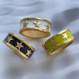 Black Candy Star Ring