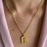 Minimalistic Initial Necklace
