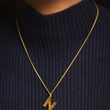 Minimalistic Initial Necklace