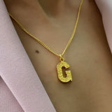 Minimalistic Initial Necklace