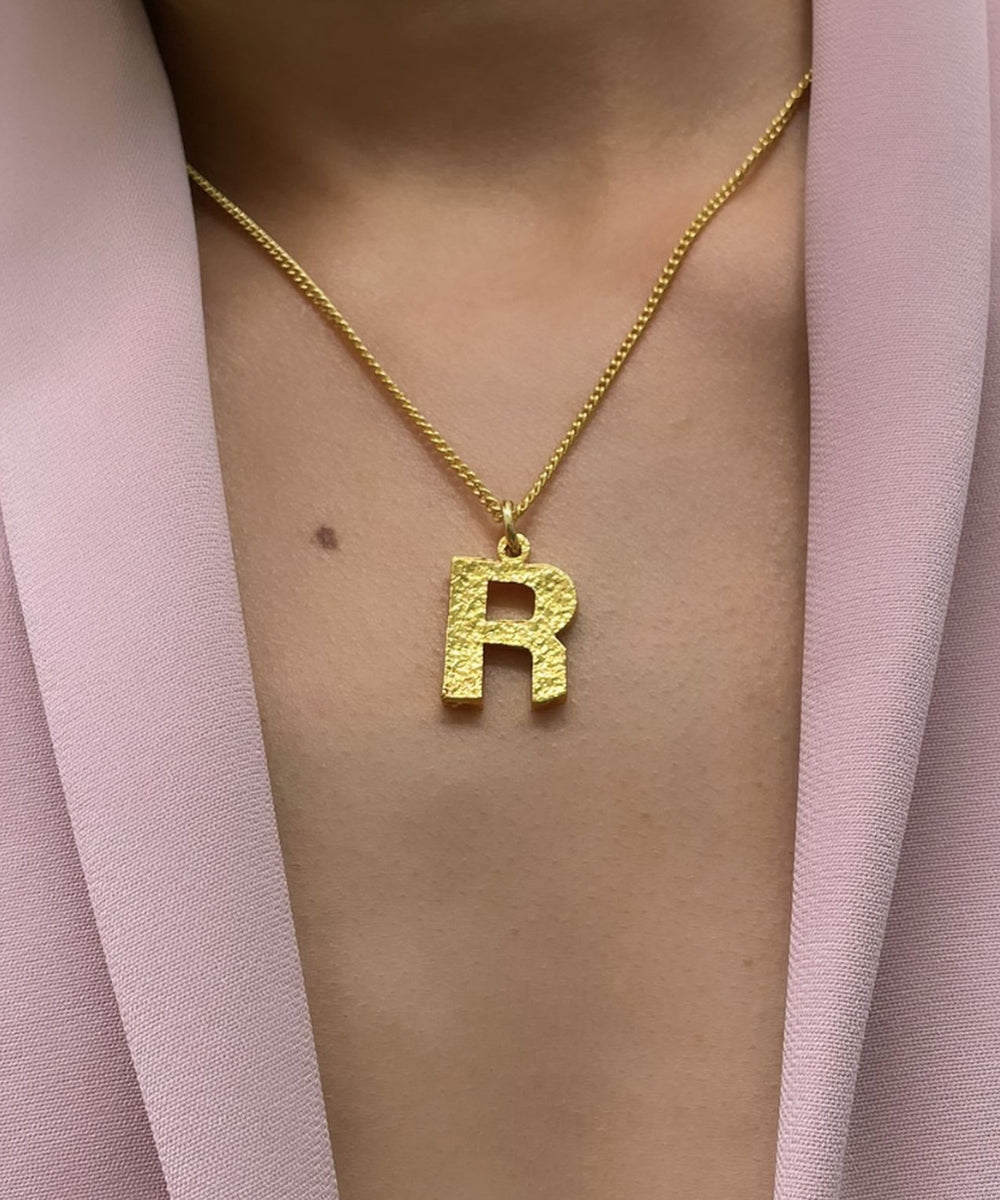 Minimalistic Initial Necklace